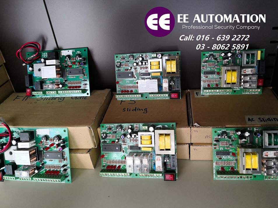 sliding autogate arm autogate control panel